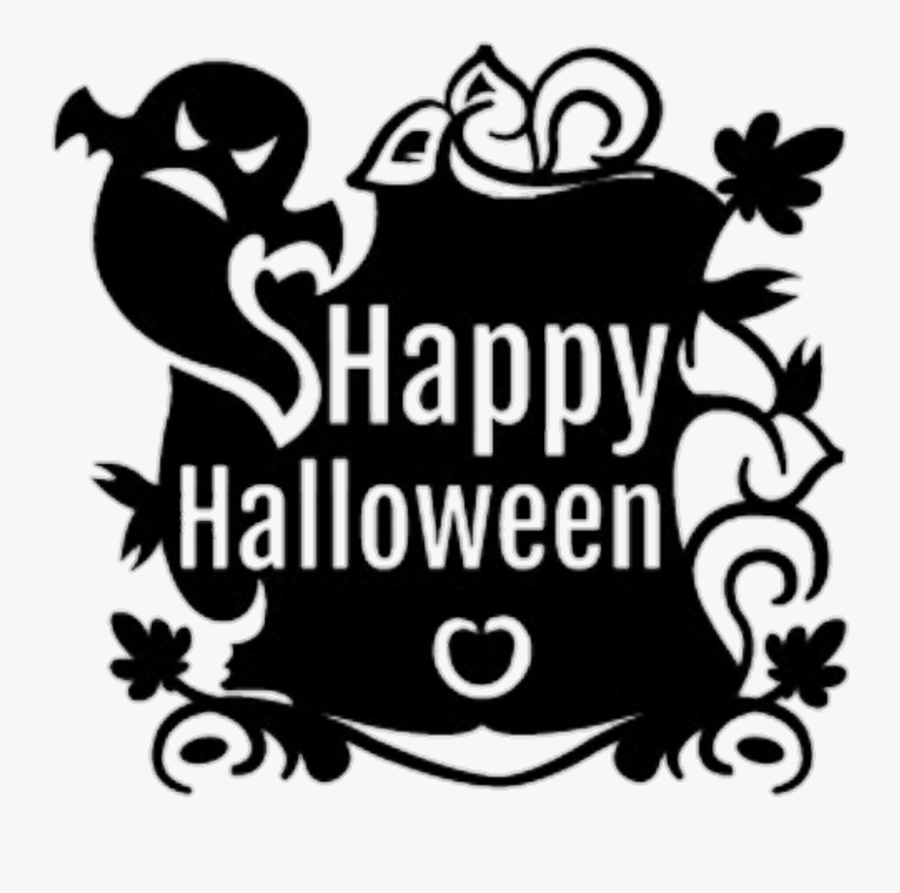 Halloween Halloween Words Quotes Sayings Halloweensayin - Illustration, Transparent Clipart
