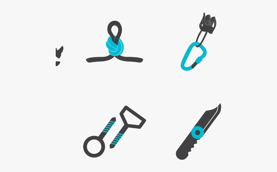 Tools Are Needed For Mountaineering, Transparent Clipart