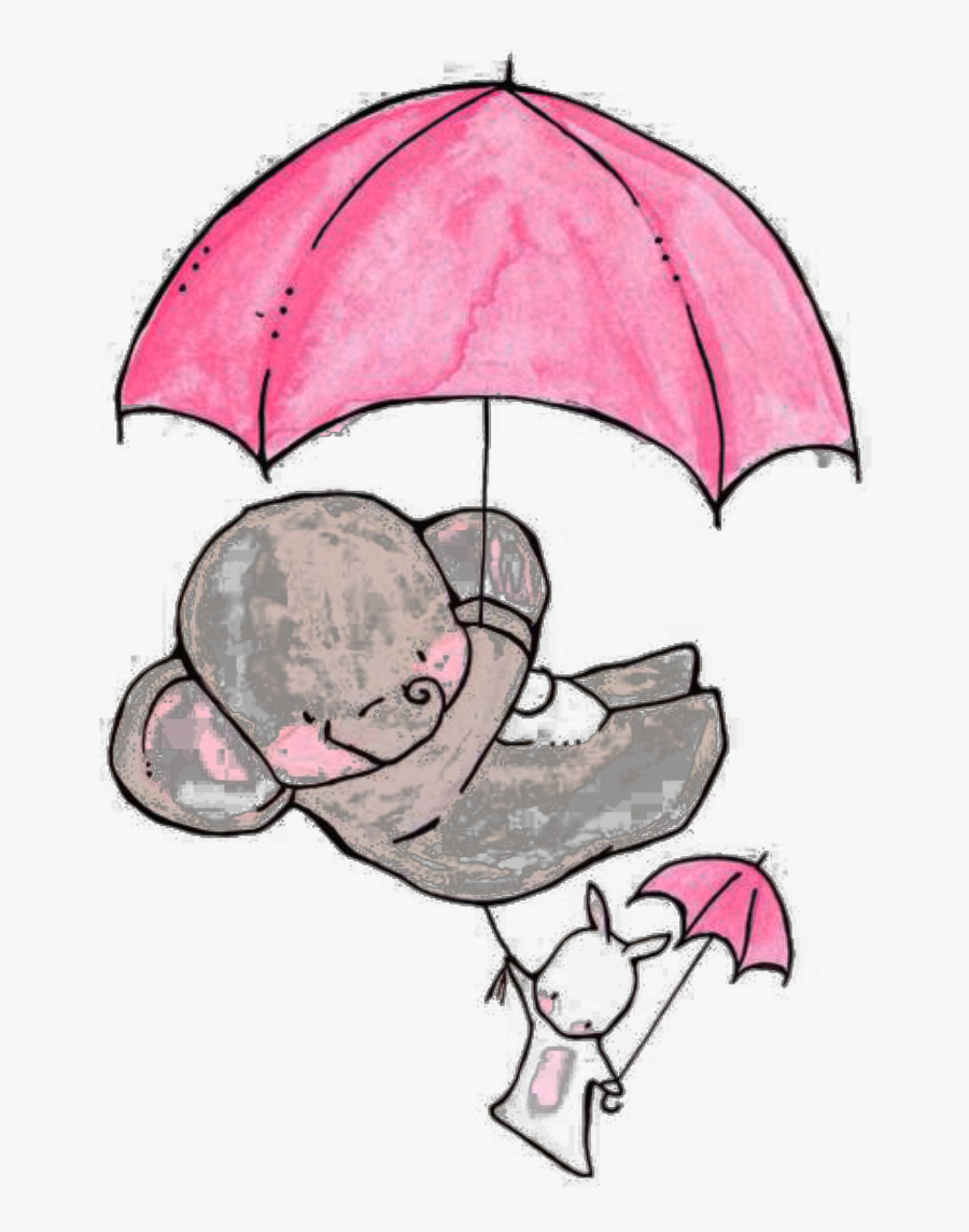 Elephant Clipart Watercolor - Cute Watercolor Png, Transparent Clipart