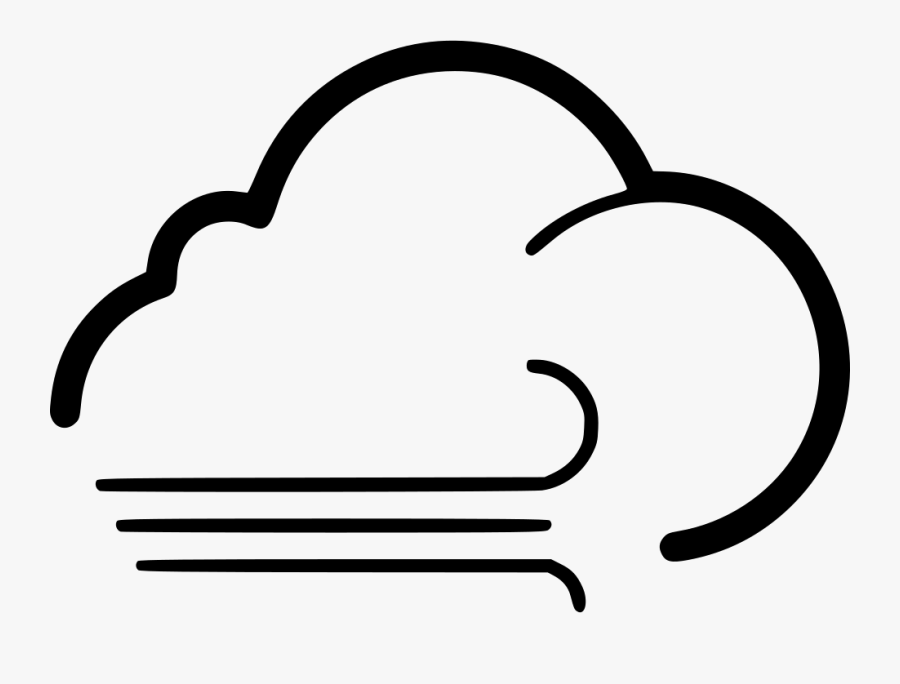 Gust Wind Svg Clipart , Png Download - Vent Icone Png, Transparent Clipart