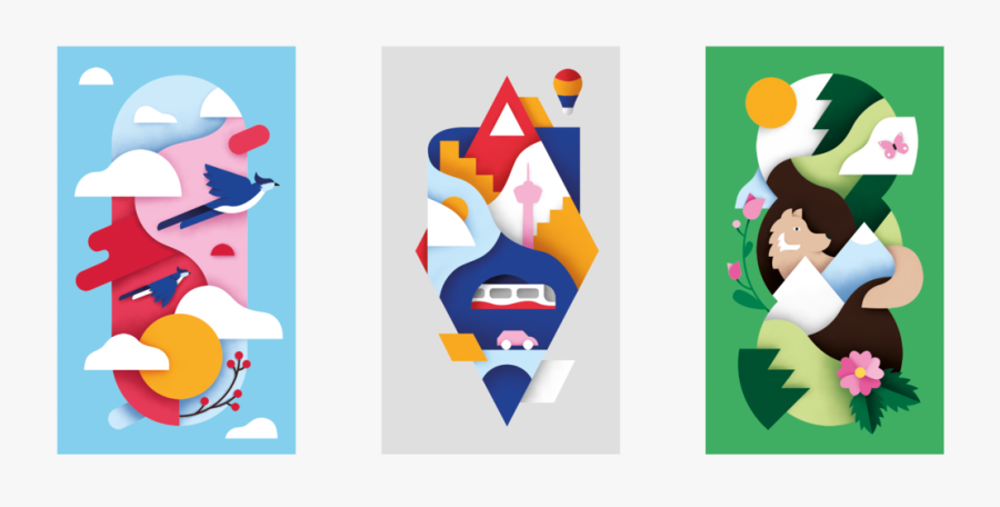 All3 - Diversity Design, Transparent Clipart