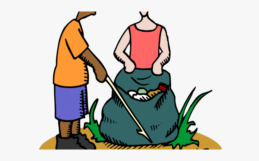 Litter Clipart Sweeping - Community Service Trash Pickup, Transparent Clipart