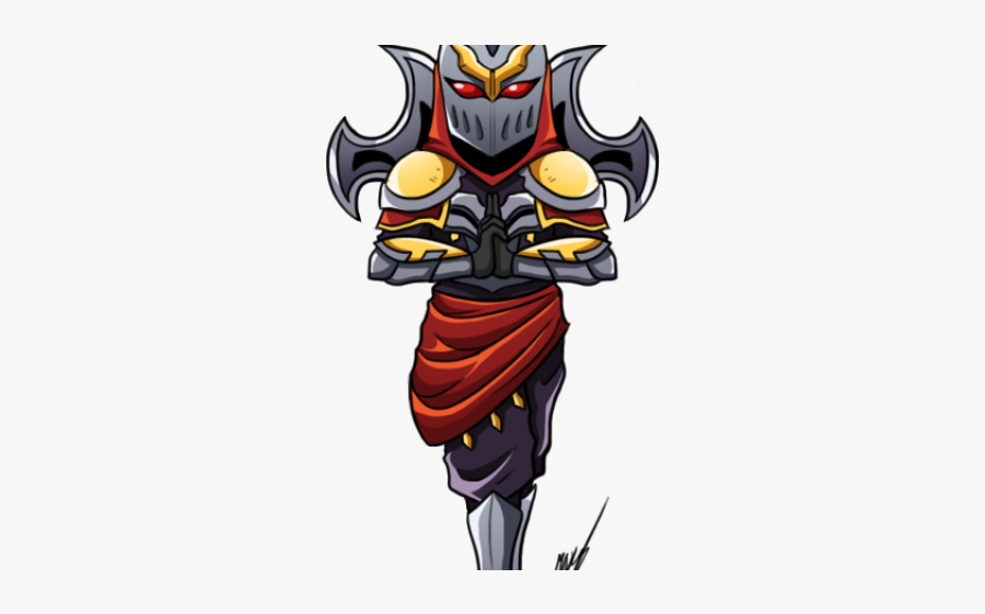 League Of Legends Chibi Zed, Transparent Clipart