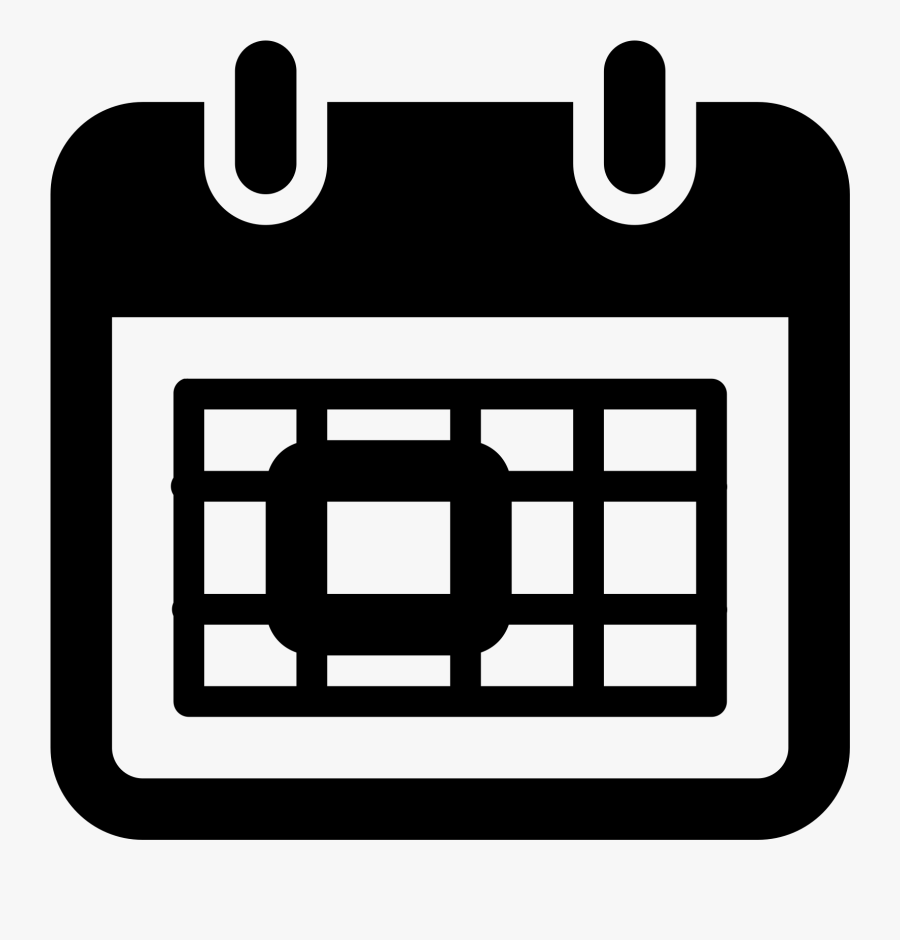 Black Calendar Icon Png , Free Transparent Clipart ClipartKey