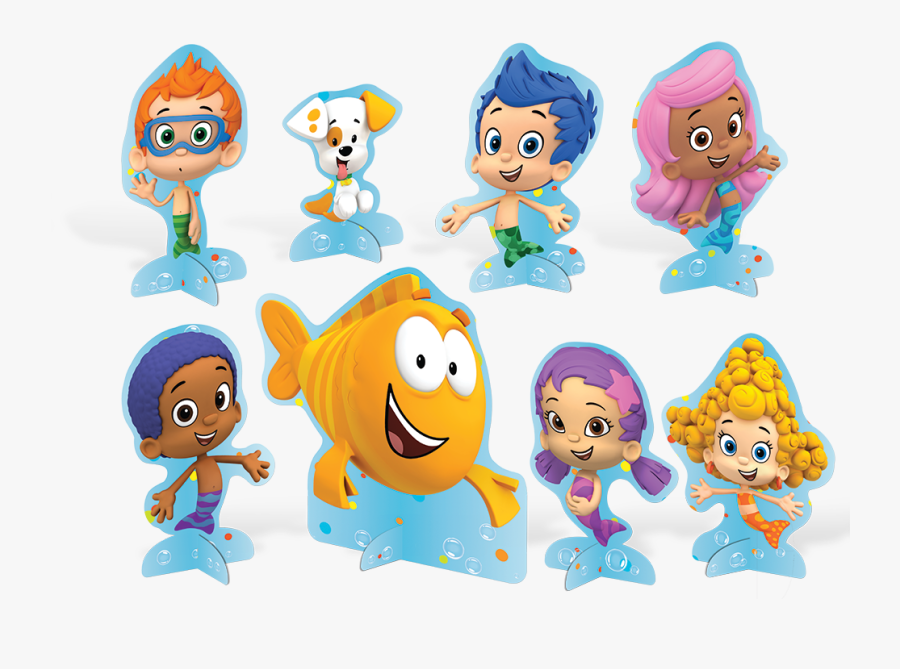 Decoração De Mesa Bubble Guppies - Bubble Guppies, Transparent Clipart