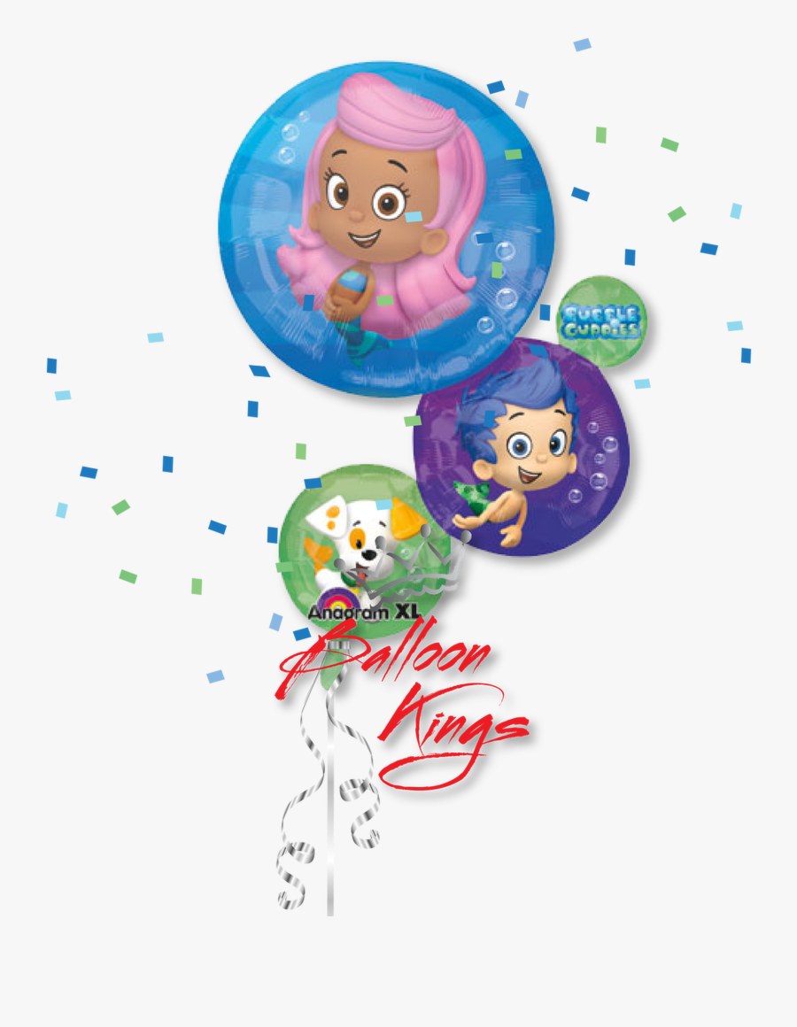 Bubble Guppies - Bubble Guppies Balloons, Transparent Clipart