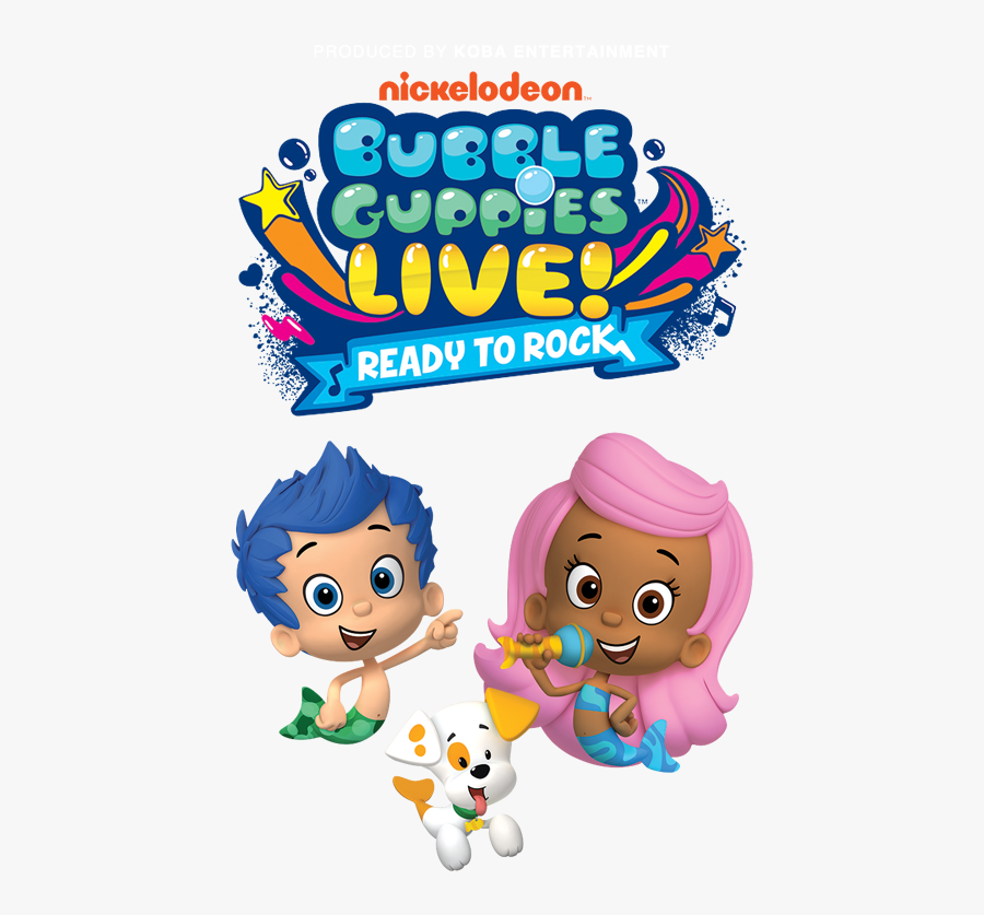 Bubble Guppies Live Tour 2018, Transparent Clipart