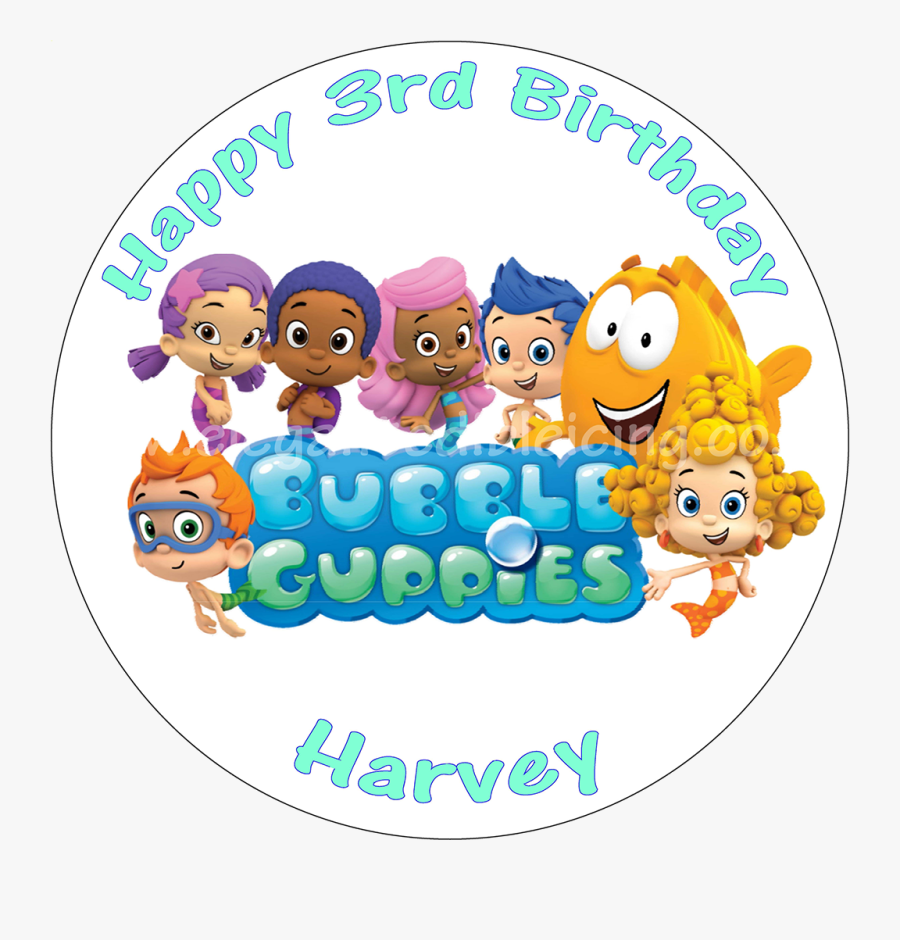 Bubble Guppies Logo Png, Transparent Clipart