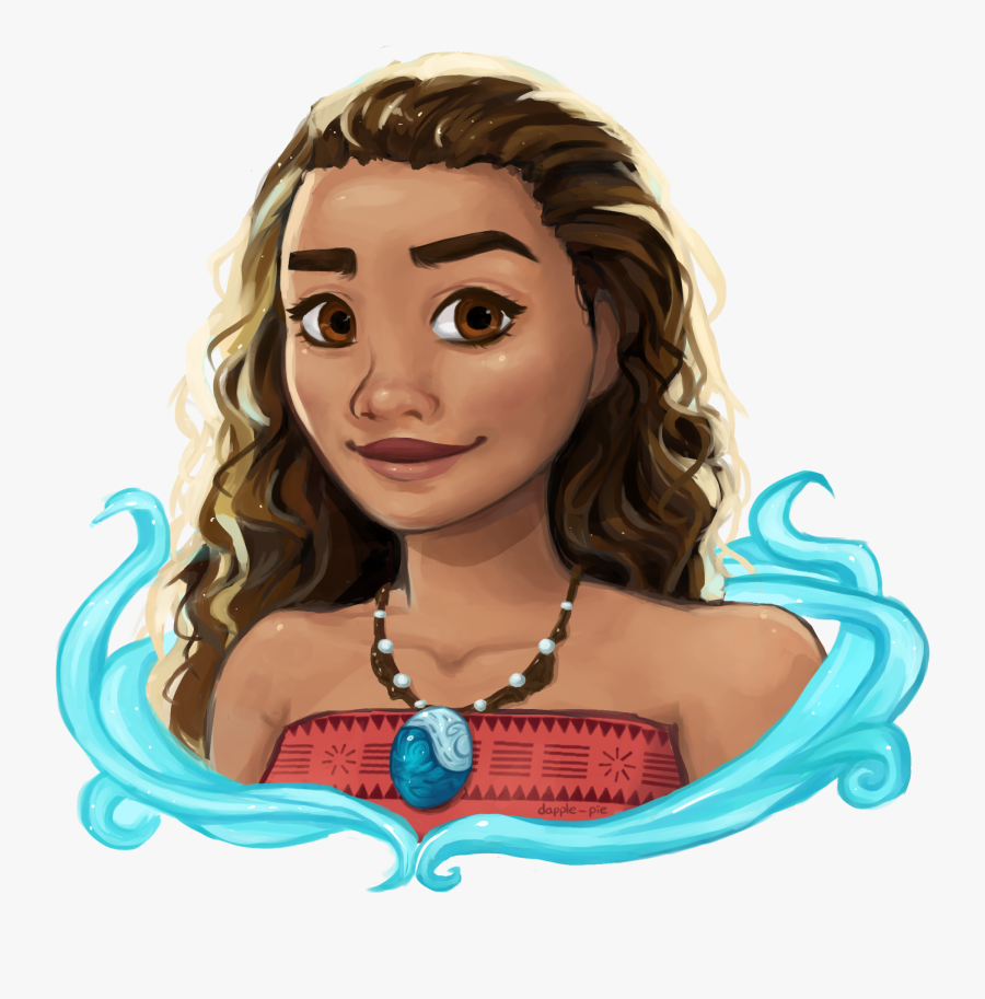 Moana Png Hd - Disney Princess Moana Drawing, Transparent Clipart