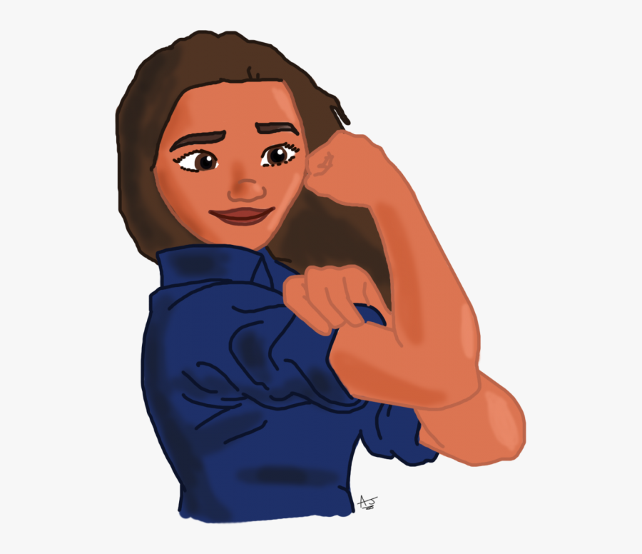 Muscular Moana, Transparent Clipart