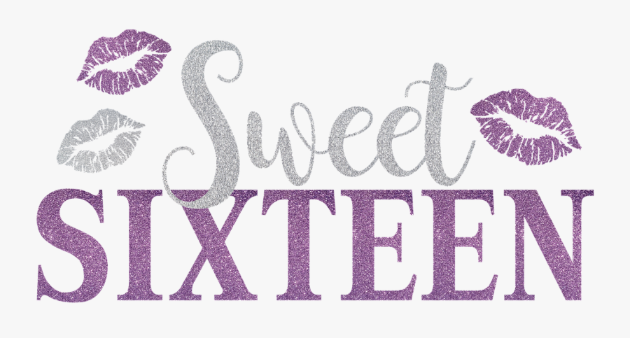 Sweet Sixteen Sweet-sixteen - Sweet Sixteen Png, Transparent Clipart