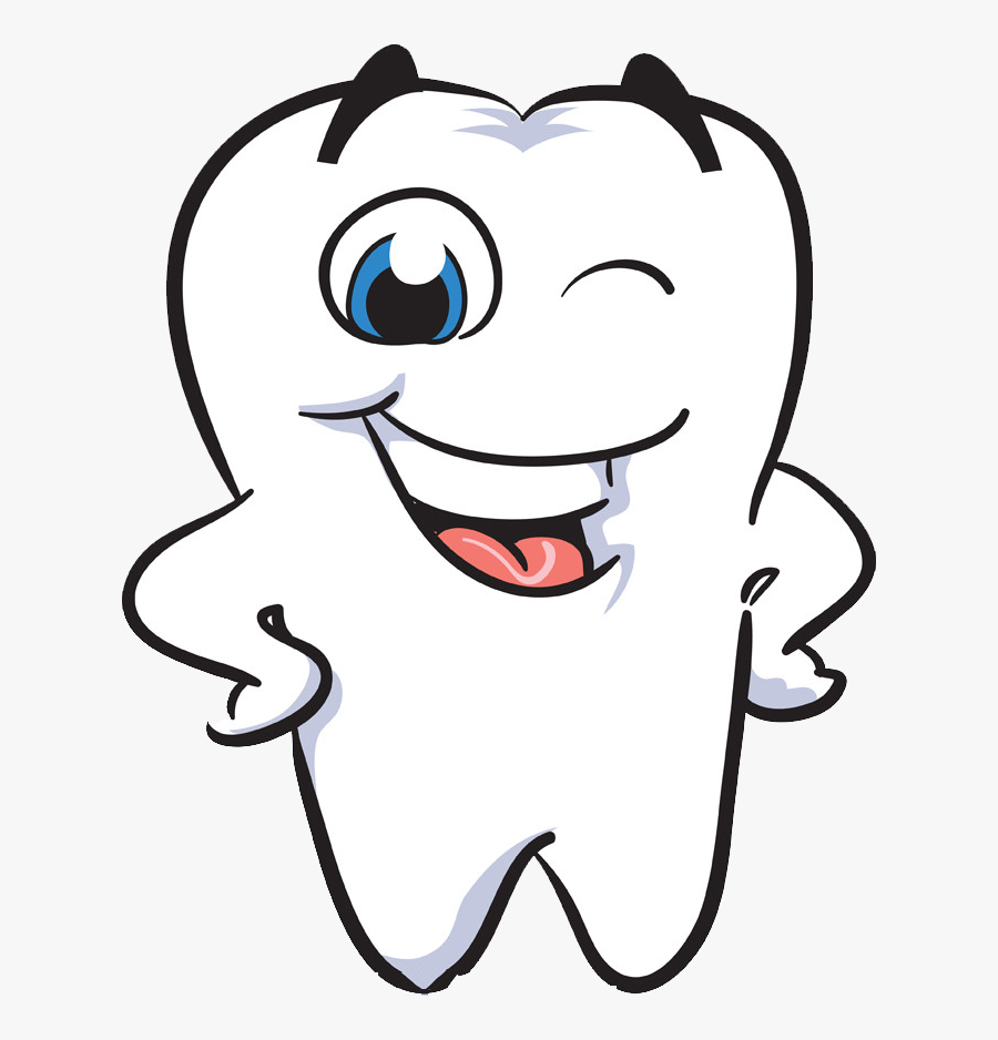 Human Tooth Smile Dentistry Clip Art - Tooth Clipart Black And White, Transparent Clipart