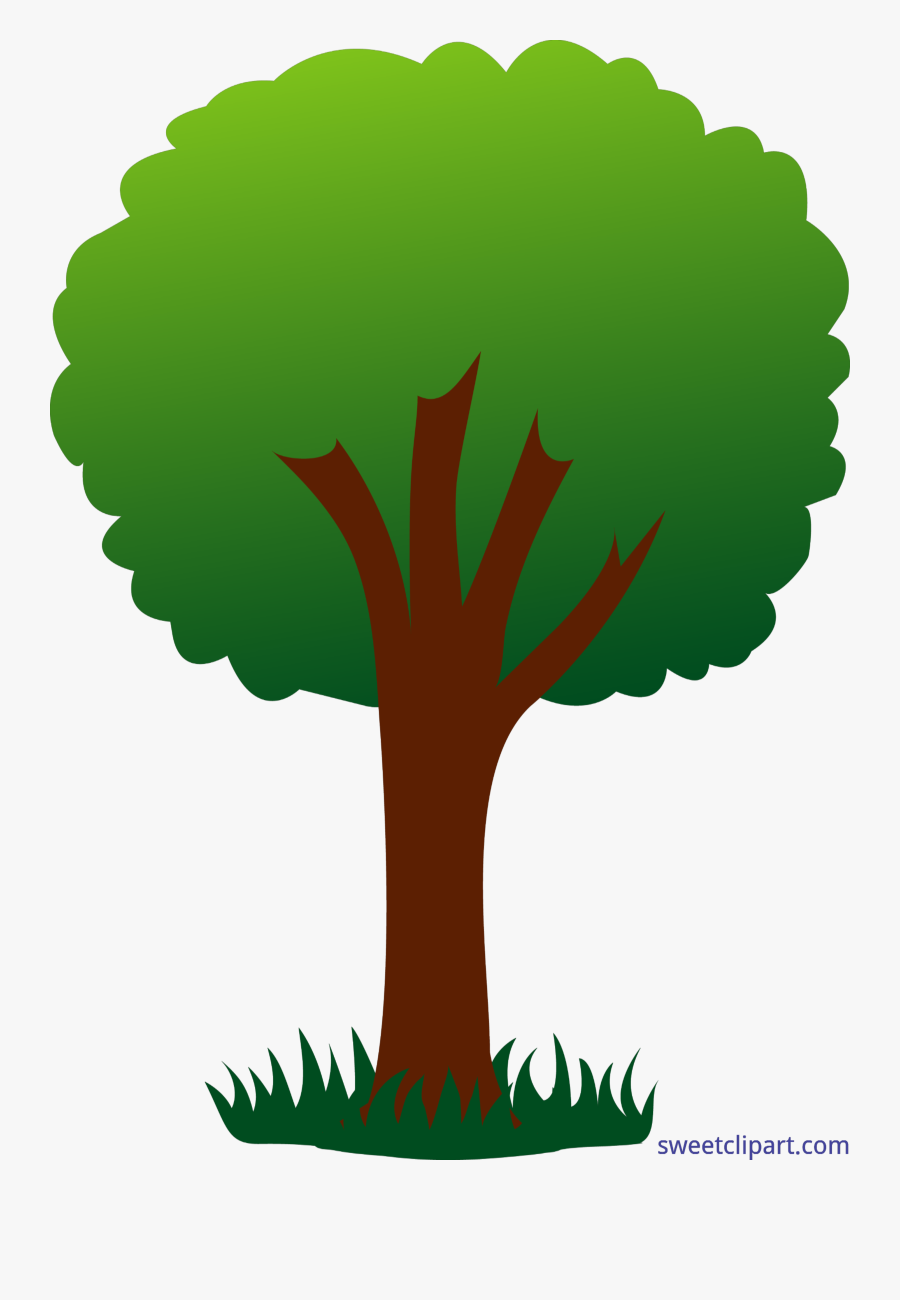 Tree Cliparts Simple - Motivational Charts For School, Transparent Clipart