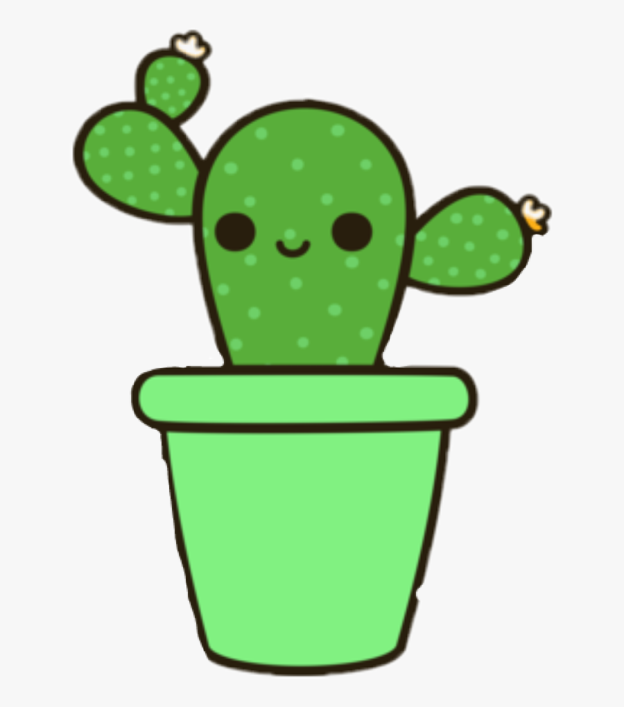 Cute Cactus Transparent Background, Transparent Clipart