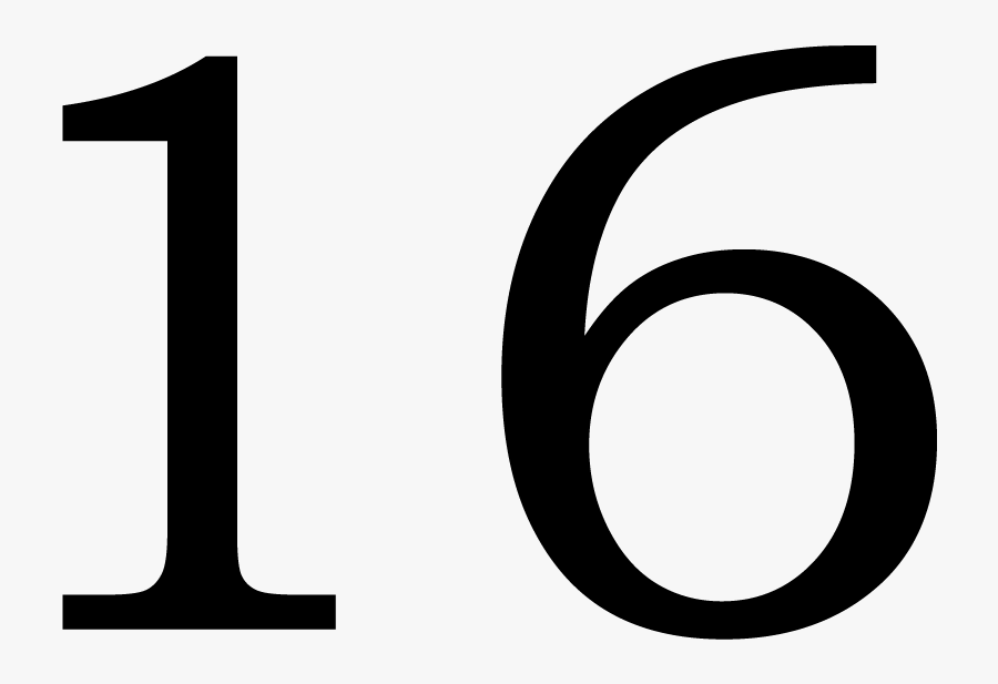 Button Clipart Sixteen - Calligraphy, Transparent Clipart