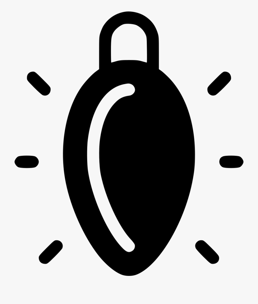 Christmas Light Icon, Transparent Clipart