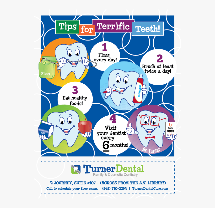 Tips For Teeth-01 - Tips For Flossing Teeth, Transparent Clipart