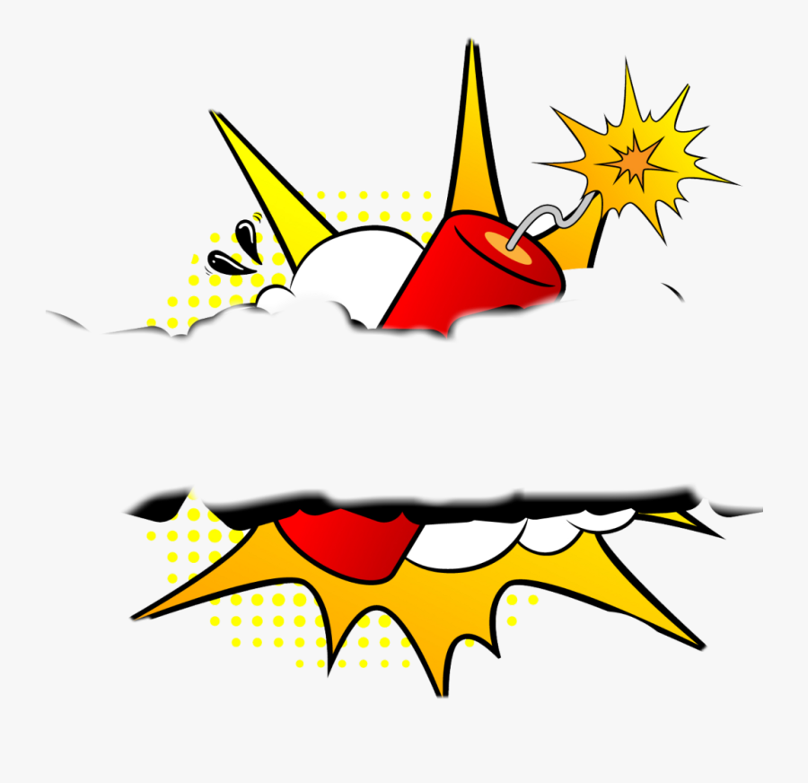 Explosion Clipart Dynomite - Explode Sticker Png, Transparent Clipart