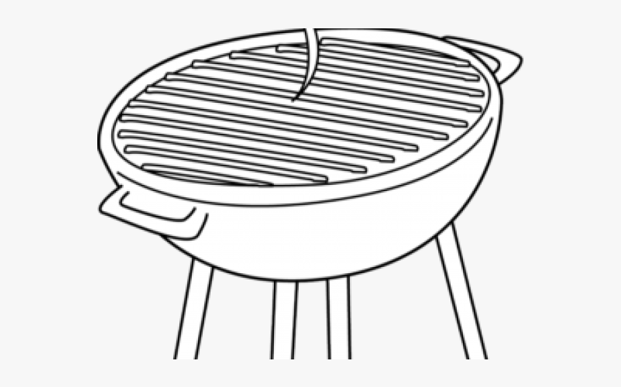 Grill Clipart Black And White - Barbecue Grill Clipart Black And White, Transparent Clipart