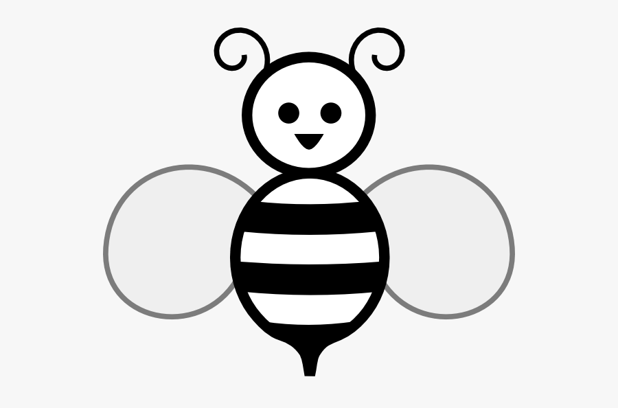 Thumb Image - Honey Bee Clipart Black And White, Transparent Clipart