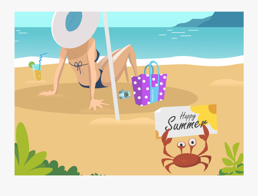 Clip Art Animated Vacation - Vacation Animated, Transparent Clipart