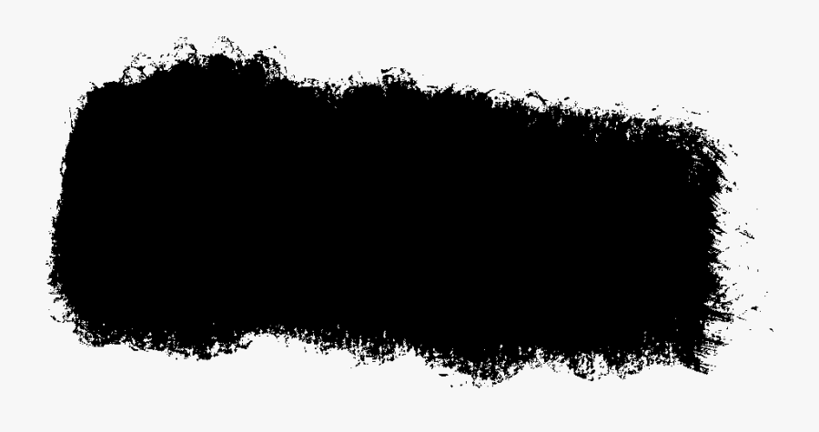 Dry Png Black Paint Brush Strokes Png- - Paint Brush Stroke Png, Transparent Clipart