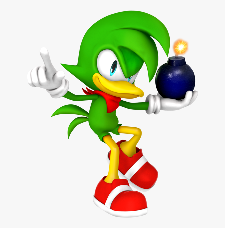 Transparent Dynamite Png - Sonic The Hedgehog Characters, Transparent Clipart