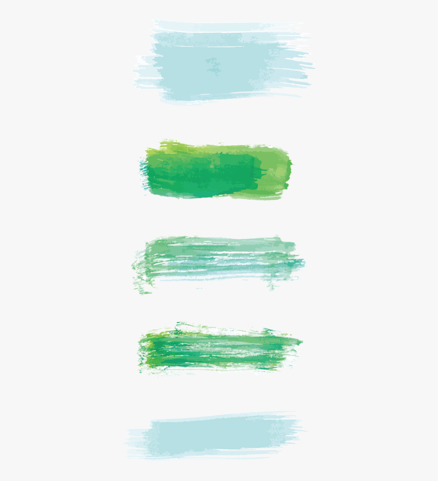 Colour Brush Stroke Png - Watercolour Paint Brush Stroke, Transparent Clipart