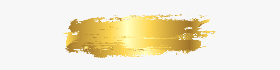 #brushstroke #stroke #strokes #goldenstroke #paint - Transparent Gold Brush Stroke Png, Transparent Clipart