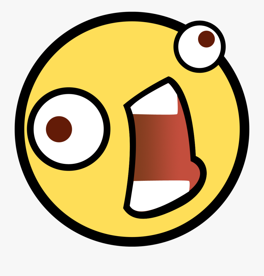 Awesome Face Weird - Funny Icon, Transparent Clipart