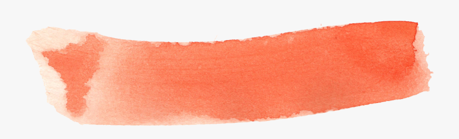 Brush Stroke Png Peach, Transparent Clipart
