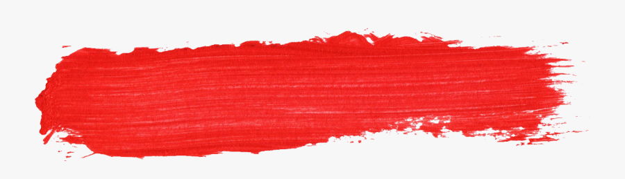 Free Download - Red Paint Brush Png, Transparent Clipart