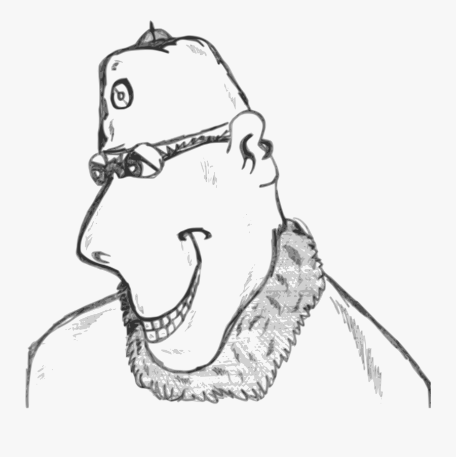 Weird Face - Weird Clip Art, Transparent Clipart