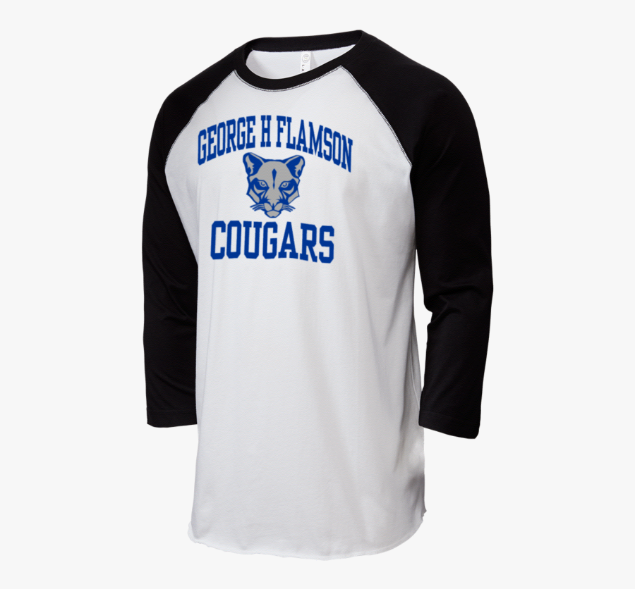 Clip Art Flamson Middle School - Long-sleeved T-shirt, Transparent Clipart