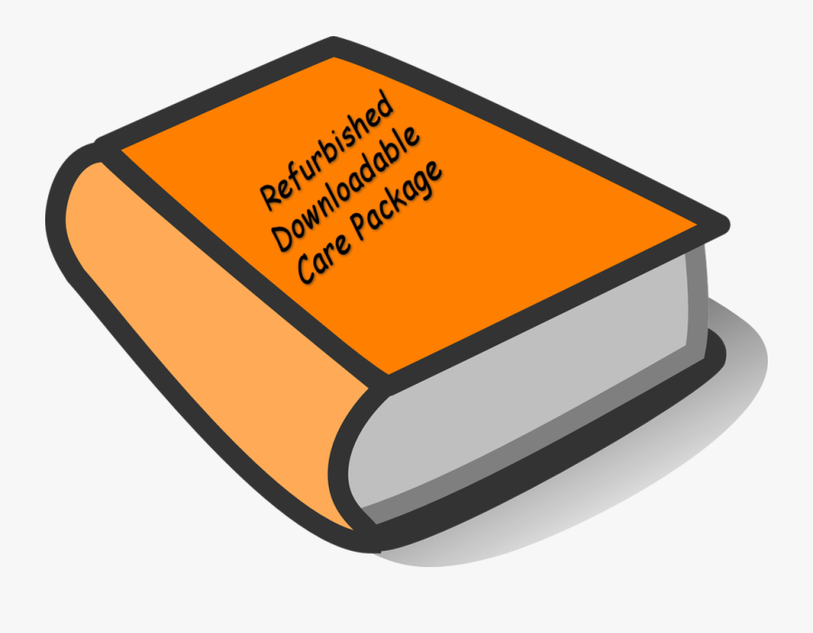 Explore Care Packages, Weird, And More - Thick Book Png Clipart, Transparent Clipart