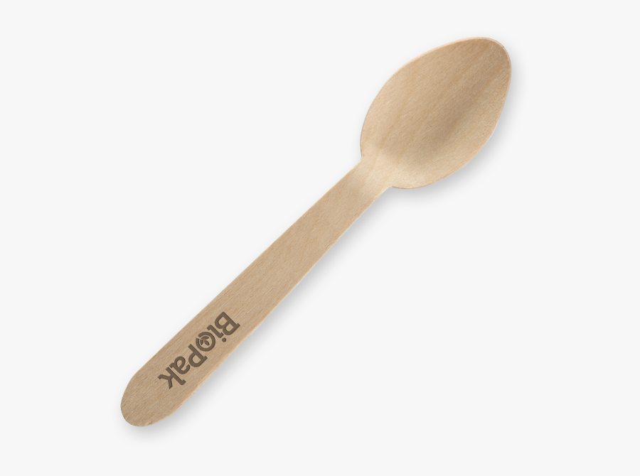 Spoon Clipart Wooden Ladle - Biopak Cutlery, Transparent Clipart