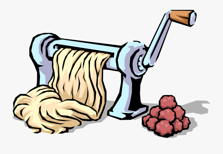 Freeuse Stock Pasta Meatballs Image Illustration - Pasta Night Cartoon, Transparent Clipart