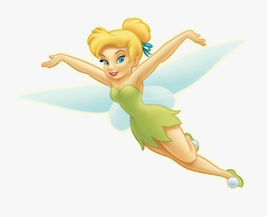Tinkerbell Clipart Silhouette Transparent Backround - Tinkerbell Png, Transparent Clipart