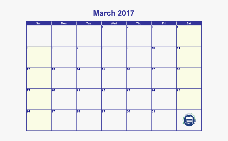 Clipart Calendar April 2017 - 2019 November Calendar Printable, Transparent Clipart