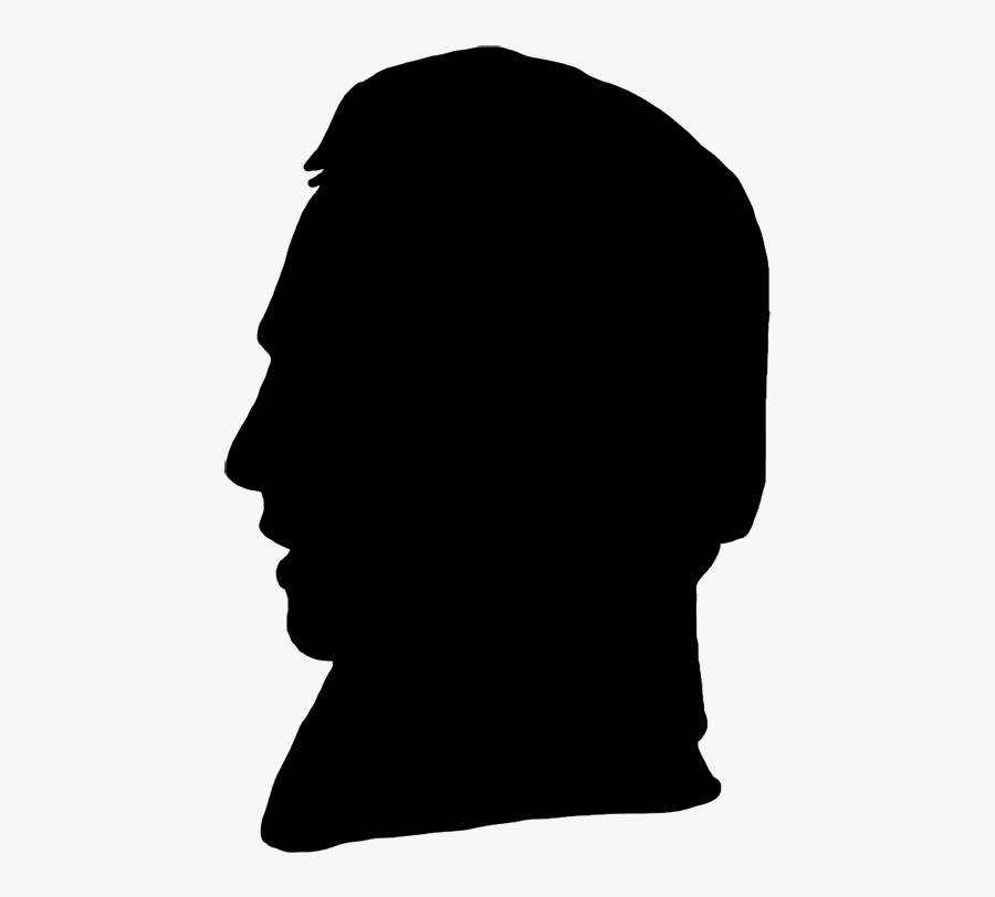 Head Silhouette, Transparent Clipart