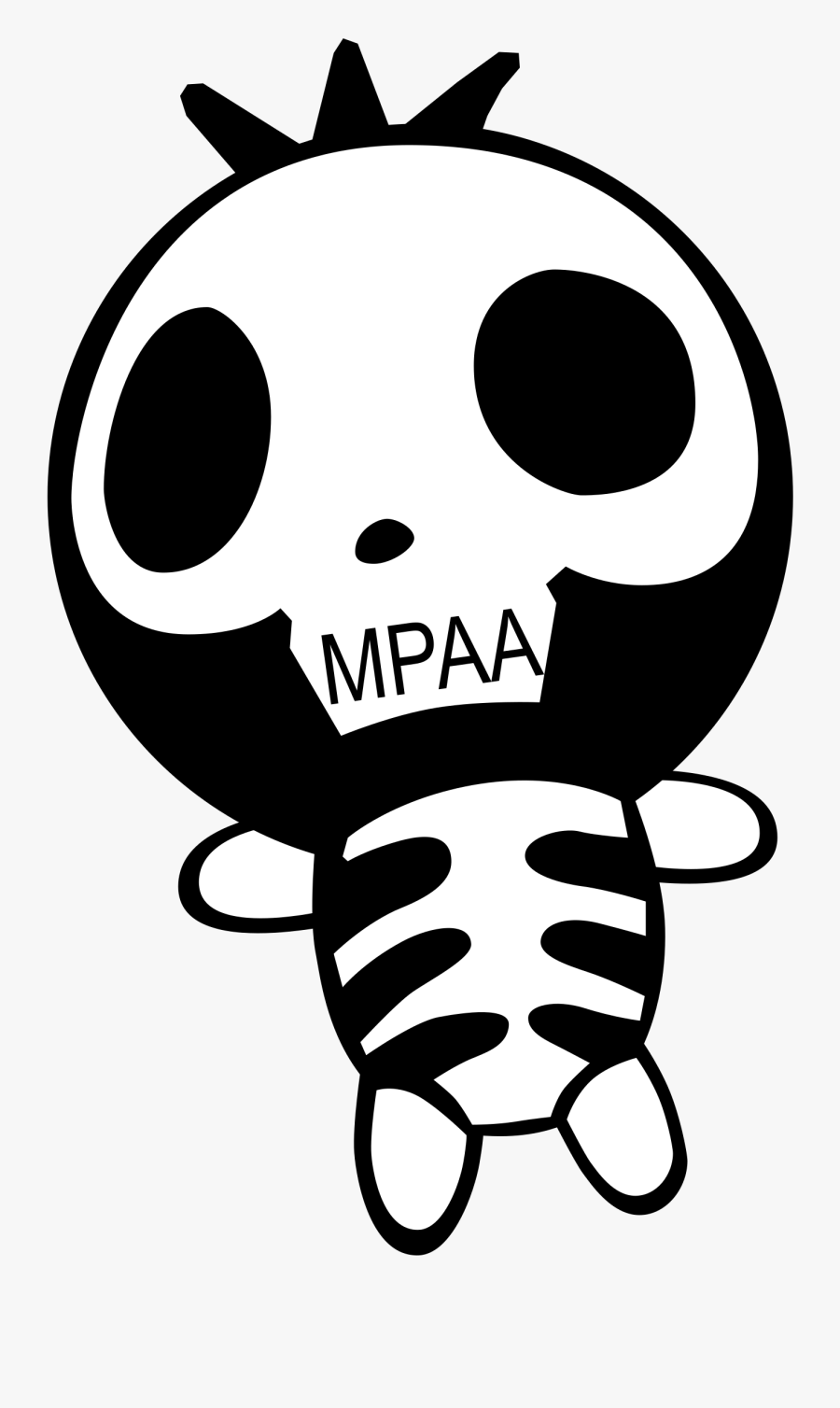 Transparent Death Clipart Black And White - Motion Picture Association Of America, Transparent Clipart