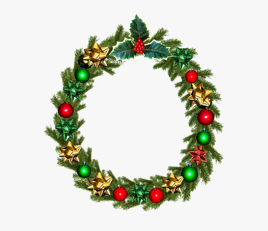 Vertical Wreath Clipart Transparent Backround - Christmas Tree With International Flags, Transparent Clipart