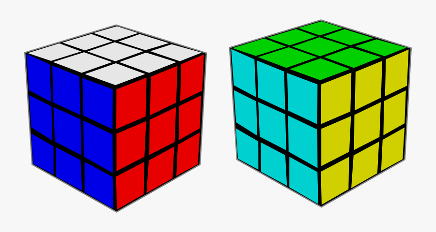Free Clipart - Rubik& - Clip Art Rubiks Cube, Transparent Clipart