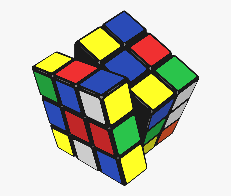 Rubiks Cube Png Transparent - Rubix Cube Png Transparent, Transparent Clipart