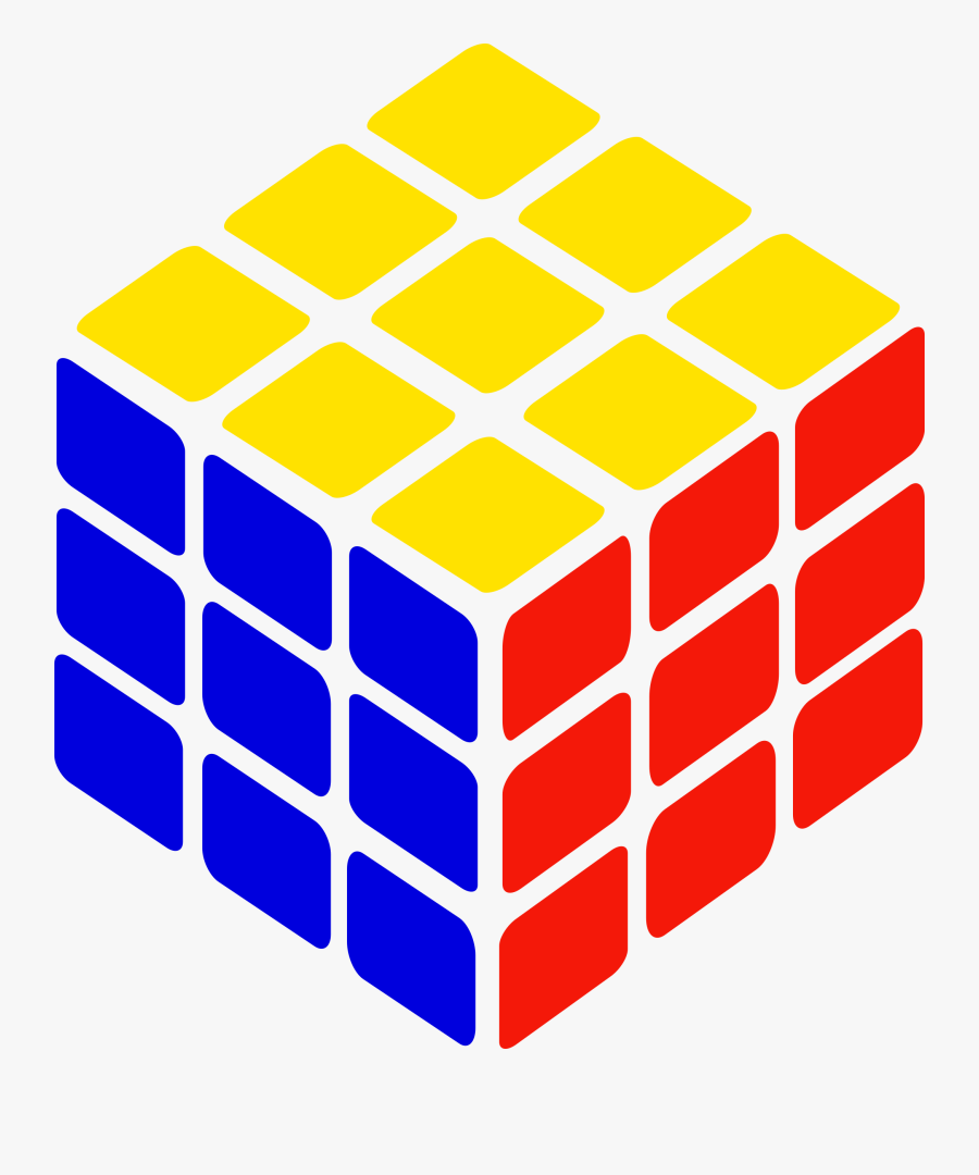 S Cube Simple Petr - Rubik's Cube Clip Art, Transparent Clipart