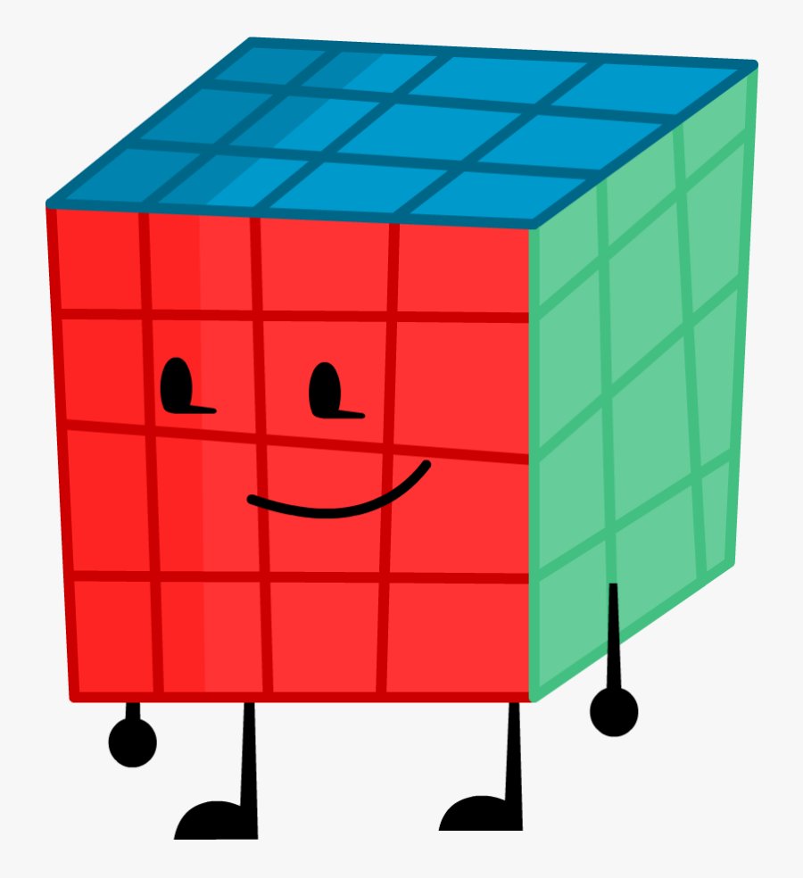 The Object Shows Community Wiki - Rubix Cube With Legs, Transparent Clipart