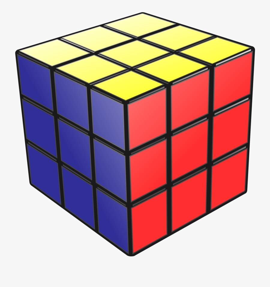 Rubiks Cube Rubiks Revenge Combination Puzzle - Rubik's Cube Transparent Background, Transparent Clipart