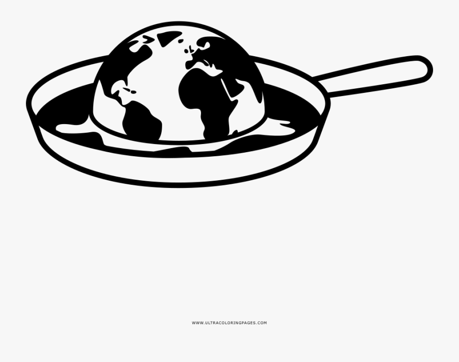 Global Warming Coloring Page - Drake Passage On World Map, Transparent Clipart