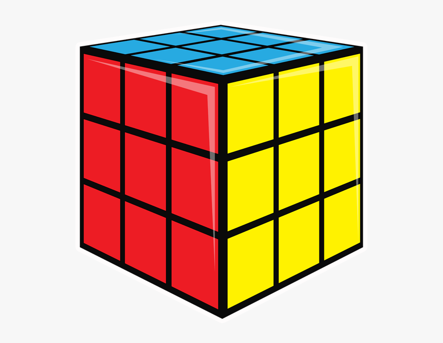 80"s Oversized Mini Bundle - Rubiks Cube, Transparent Clipart