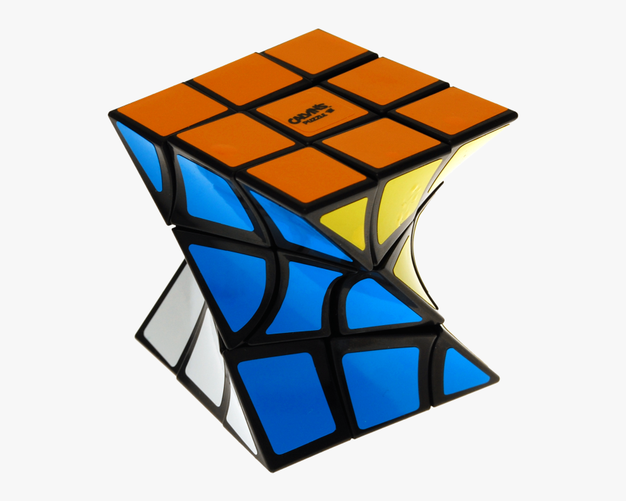 Eitan"s Twist Cube - White Face Rubik's Cube, Transparent Clipart